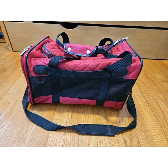 Original Sherpa Pet Carrier Medium Red Airline Approved Pet Carrier No Insert - Picture 5 of 16